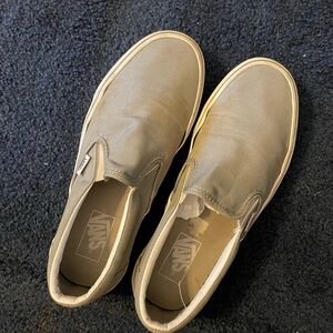 Vans Gray Slip-On